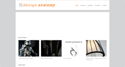 Desktop Screenshot of designanatomy.com